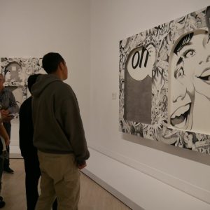 Students at the Art Gallery